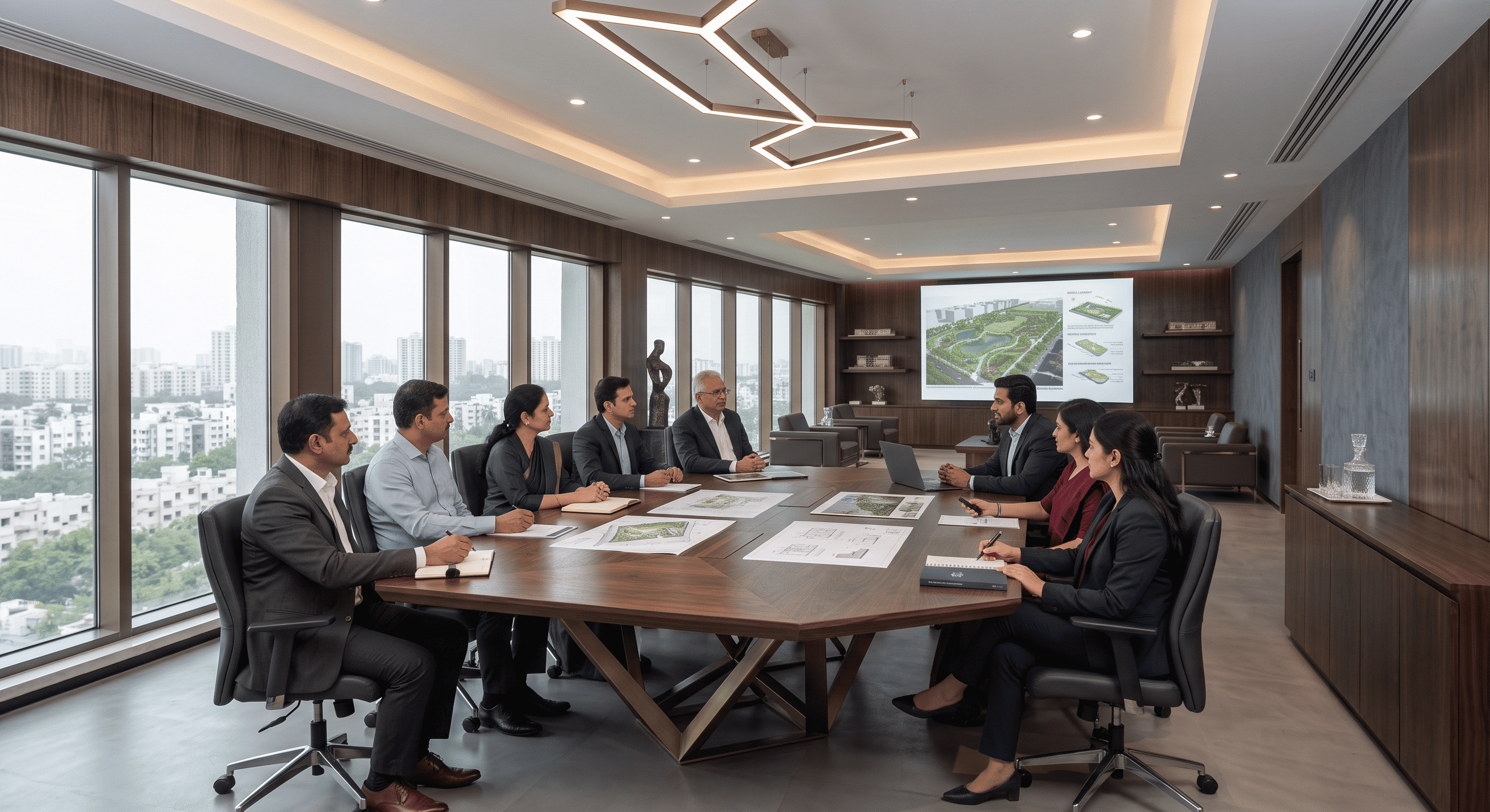 Business planning meeting